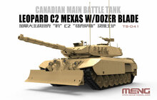 MENG-Model TS-041 Canadian Main Battle Tank Leopard C2 MEXAS w/Dozer Blade Bouwpakket Schaal 1:35