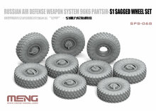 MENG-Model SPS-068 Russian Air Defense Weapon System 96K6 Pantsir-S1 Sagged Wheel Set Bouwpakket Schaal 1:35