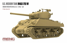 MENG-Model TS-043 U.S.Medium Tank M4A3 (76)W Bouwpakket Schaal 1:35