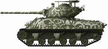 MENG-Model TS-043 U.S.Medium Tank M4A3 (76)W Bouwpakket Schaal 1:35