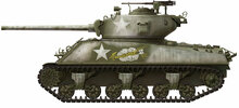 MENG-Model TS-043 U.S.Medium Tank M4A3 (76)W Bouwpakket Schaal 1:35