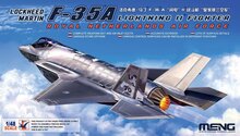 MENG-Model LS-011 Lockheed Martin F-35A Lightning II Fighter Royal Netherl AirForce Bouwpakket Schaal 1:48