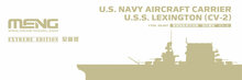 MENG-Model ES-007 U.S. Navy Aircraft Carrier U.S.S. Lexington (Cv-2) Extreme Edition Bouwpakket Schaal 1:700