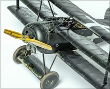 MENG-Model QS-002 Fokker Dr.I Triplane Bouwpakket Schaal 1:32
