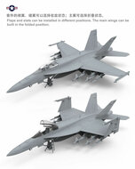 MENG-Model LS-012 Boeing F/A-18E Super Hornet Bouwpakket Schaal 1:48