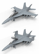 MENG-Model LS-013 Boeing F/A-18F Super Hornet Bouwpakket Schaal 1:48