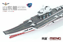 MENG-Model PS-006s PLA Navy Shandong (Pre-colored Edition) Bouwpakket Schaal 1:700