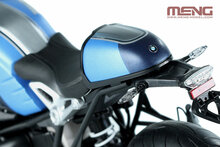 MENG-Model MT-003t BMW R nineT Option 719 Mars Red/CosmicBlue (Pre-colored Edition) Bouwpakket Schaal 1:9