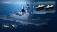 MENG-Model MH-001 Chinese Fleet Set 1 (incl. 6 blind boxes) Bouwpakket Schaal 1:2000