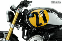 MENG-Model MT-003u BMW R nineT Option 719 Black Storm Metallic/Vintage (Pre-colored Edition) Schaal 1:9