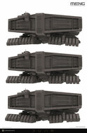 MENG-Model SS-020 Dune Spice Harvester Bouwpakket Schaal 1:500