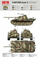Rye Field Model 5018 Panther Ausf.G Early/Late productions Bouwpakket Schaal 1:35