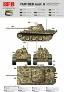 Rye Field Model 5018 Panther Ausf.G Early/Late productions Bouwpakket Schaal 1:35