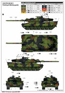 Trumpeter 00966 German Leopard 2A6 MBT Bouwpakket Schaal 1:16