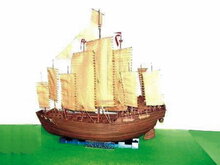 Trumpeter 01202 Chinesische Dschunke Chengho 1405-1430 Bouwpakket Schaal 1:60