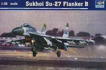 Trumpeter 02224 Sukhoi Su-27 Flanker B Bouwpakket Schaal 1:32