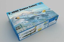 Trumpeter 02246 F-100F Super Sabre Bouwpakket Schaal 1:32