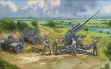 Trumpeter 02359 German 8.8cm Flak 36/37 Bouwpakket Schaal 1:35