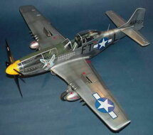 Trumpeter 02401 North American P-51 D Mustang IV Bouwpakket Schaal 1:24