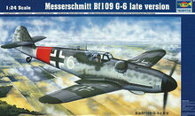 Trumpeter 02408 Messerschmitt Bf 109 G-6 sp&auml;te Version Modellbausatz Ma&szlig;stab 1:24