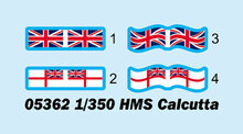 Trumpeter 05362 HMS Calcutta Bouwpakket Schaal 1:350