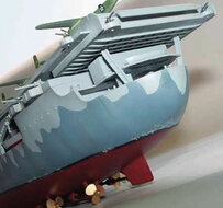 Trumpeter 05601 Flugzeugtr&auml;ger USS Hornet CV 8 Bouwpakket Schaal 1:350