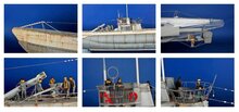 Trumpeter 06801 DKM U-Boot Type VIIC U-552 Bouwpakket Schaal 1:48