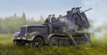 Trumpeter 09513 German 5cm FLAK 41auf Selbstfahrlafette(Sd.Kfz.7/2) Bouwpakket Schaal 1:35