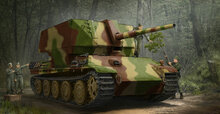 Trumpeter 09530 Flakpanther w/8.8cm Flak 41 Bouwpakket Schaal 1:35