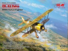 ICM 32020 CR. 42 Falco, WWII Italian Fighter Bouwpakket Schaal 1:32