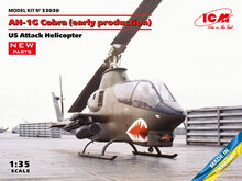 ICM 53030 AH-1G Cobra (early production), US Attack Helicopter Schaal 1:35