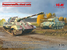 ICM DS3524 Panzerwaffe steel cats Bouwpakket Schaal 1:35