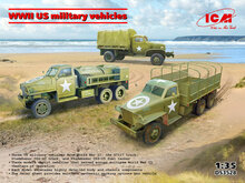 ICM DS3528 WWII US military vehicles Bouwpakket Schaal 1:35