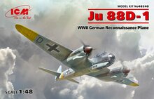 ICM 48240 Ju 88D-1,WWII German ReconnaissancePlane Bouwpakket Schaal 1:48