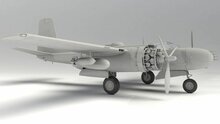 ICM 48281 B-26B-50 Invader, Korean War American Bomber Bouwpakket Schaal 1:48