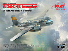 ICM 48283 A-26-15 Invader, WWII American Bomber Bouwpakket Schaal 1:48