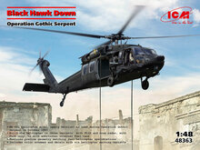ICM 48363 Black Hawk Down. Operation Gothic Serpent Bouwpakket Schaal 1:48