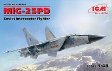 ICM 48903 MiG-25 PD, Soviet Interceptor Fighter Bouwpakket Schaal 1:48