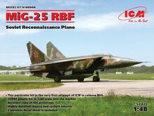 ICM 48904 MiG-25 RBF, Soviet Reconnaissance Plane Bouwpakket Schaal 1:48