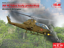 ICM 32060 AH-1G Cobra (early production), US Attack Helicopter (100% new molds) Bouwpakket Schaal 1:32