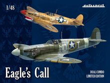 Eduard Plastic Kits 11149 EAGLE&acute;s CALL DUAL COMBO, Limited edition Bouwpakket Schaal 1:48