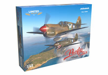 Eduard Plastic Kits 11185 PACIFIC STAR P-40E Warhawk DUAL COMBO 1/48 EDUARD-LIMITED Bouwpakket Schaal 1:48
