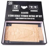 I LOVE KIT 66600 Titanic detail up set (for Trumpeter item 03719) Schaal 1:200
