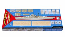 I LOVE KIT 66601 BISMARCK 1941 DETAIL UP SET for 05358 Schaal 1:350