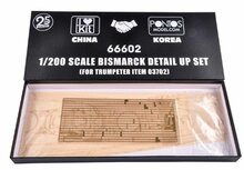 I LOVE KIT 66602 Bismarck detail up set (for Trumpeter item 03702) Schaal 1:200