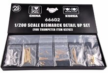 I LOVE KIT 66602 Bismarck detail up set (for Trumpeter item 03702) Schaal 1:200