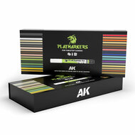 AK Interactive AKM150 SPECIAL BOX AK PLAYMARKERS - Full Range 34 Playmarkers