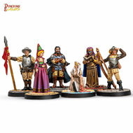 Archon Studio DNL0036 Dungeons &amp; Lasers Miniatures: TOWNSFOLK MINIATURE PACK