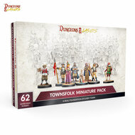 Archon Studio DNL0036 Dungeons &amp; Lasers Miniatures: TOWNSFOLK MINIATURE PACK