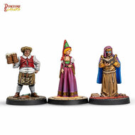 Archon Studio DNL0036 Dungeons &amp; Lasers Miniatures: TOWNSFOLK MINIATURE PACK